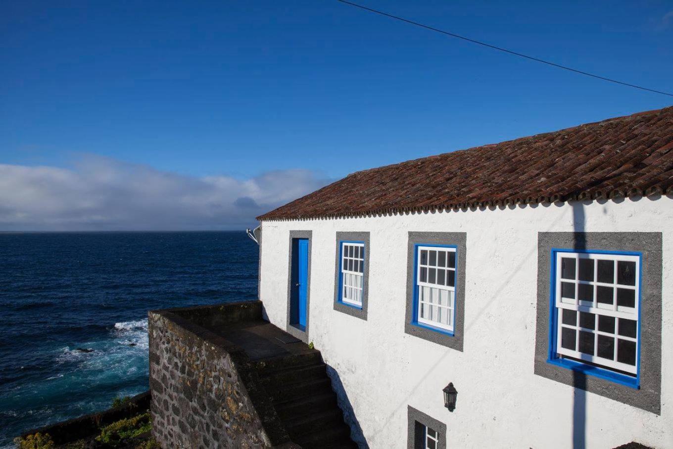 Casa Azul Lajes do Pico Exterior foto